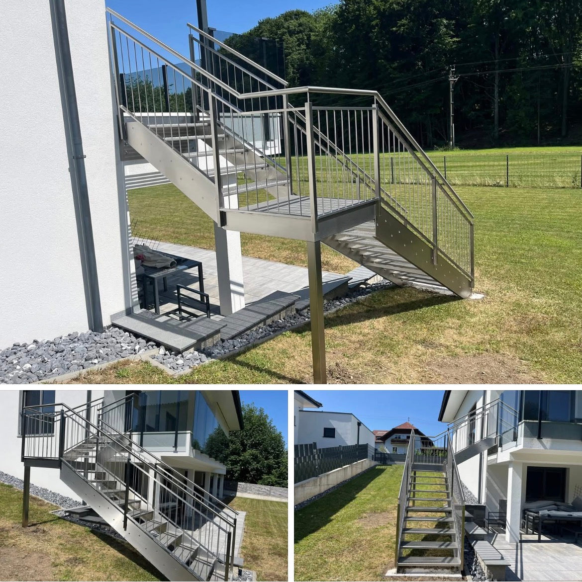 Edelstahl Geländer, Treppen & Rampen - Modernes Design & Maximale Sicherheit